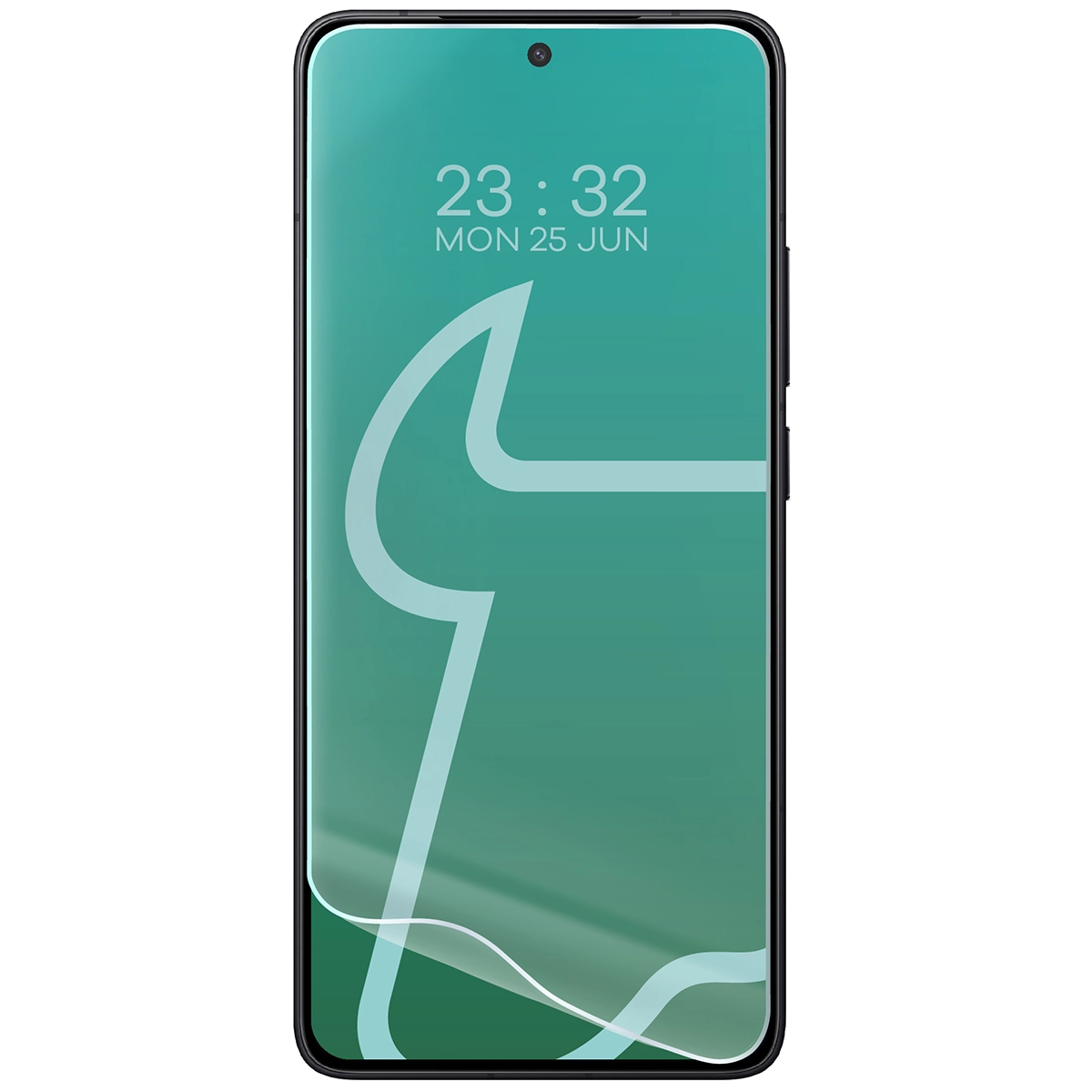 Przejrzystość folii hydrożelowej Bizon Film Hydrogel Front Duo